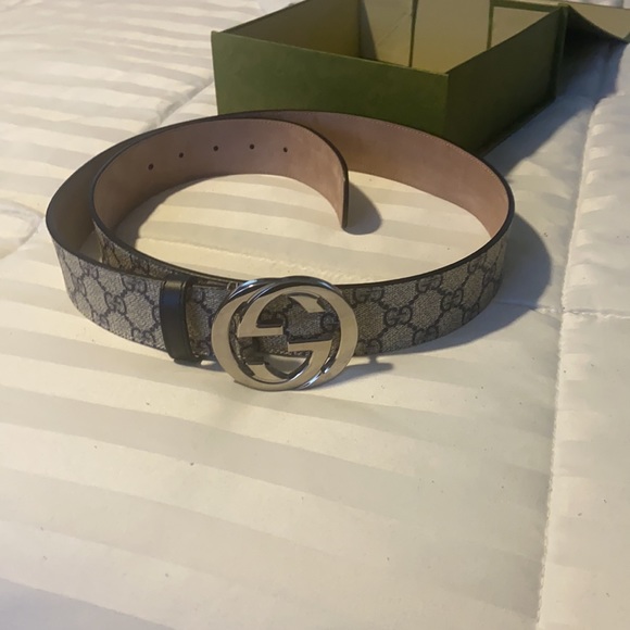 Gucci GG Supreme canvas belt Authentic 100% - Picture 4 of 4